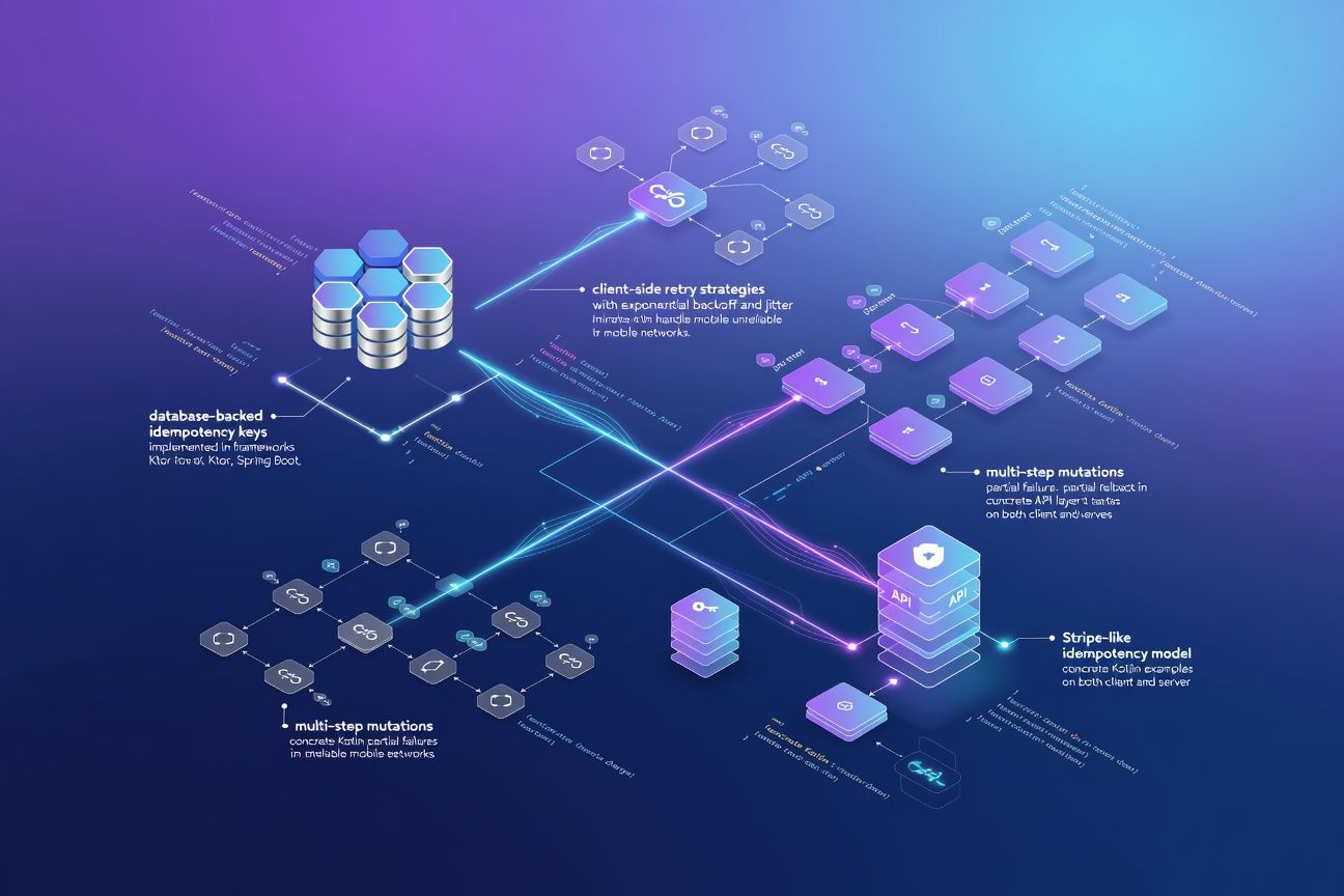 Designing Idempotent APIs for Mobile Clients: Retry Logic, Idempotency Keys, and the Patterns That Prevent Double Charges