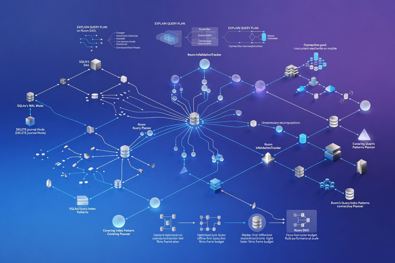 SQLite WAL Mode, Connection Pooling, and Room's Query Planner: The Mobile Database Performance Patterns That Survive Offline-First at Scale